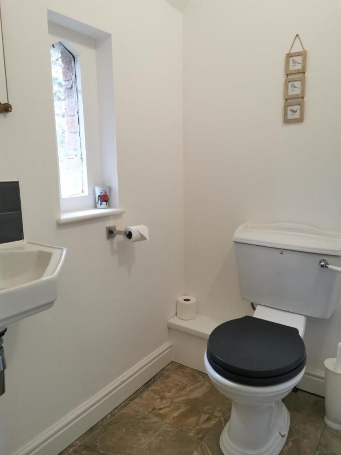 The Coach House Apartment At Cefn Tilla Court, Usk Esterno foto